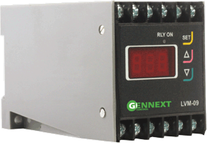 Voltage Monitoring Relay Single Phase Dinrail Mounted
